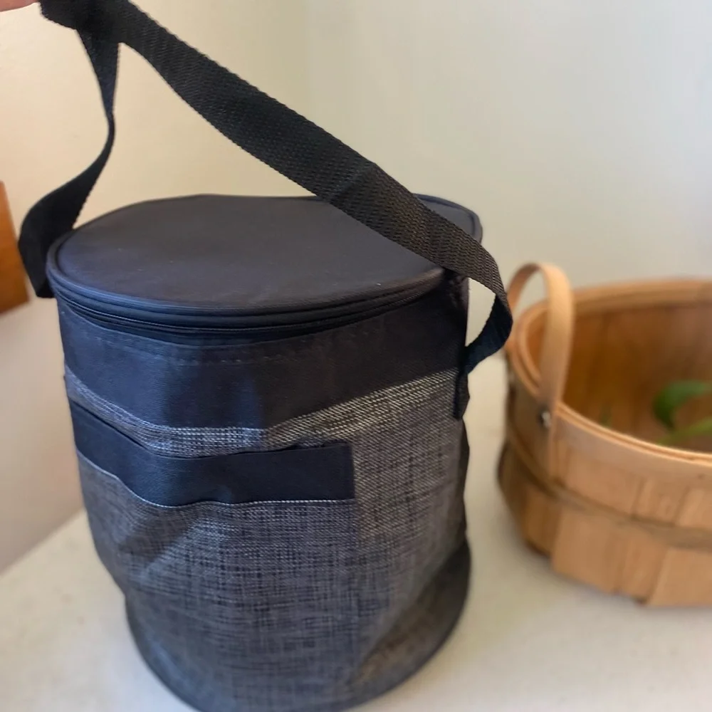 1pc Lunch Box Bag Insulation Bag Hand Bag for Womens Insulated Food Carrier Picn